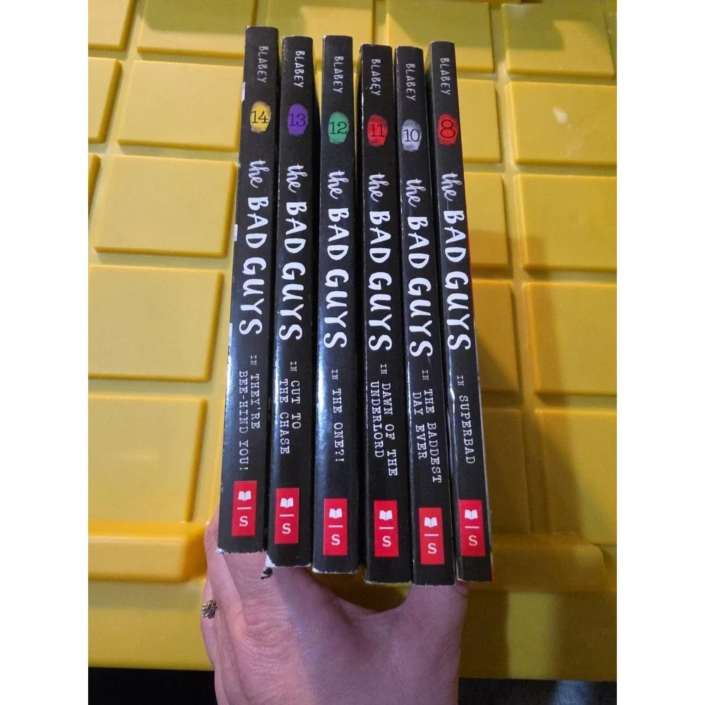 Lot‎ of 6 The Bad Guys Books, 8, 10, 11, 12, 13, 14